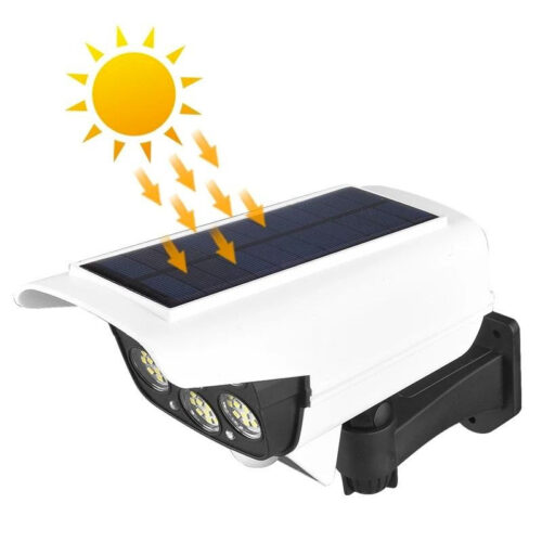 Solarna Lažna Kamera + Solarni LED reflektor sa senzorom 40W