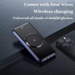Bežični Punjač - Power Bank Sa 4 Kabla Bežični Punjač - Power Bank Sa 4 Kabla