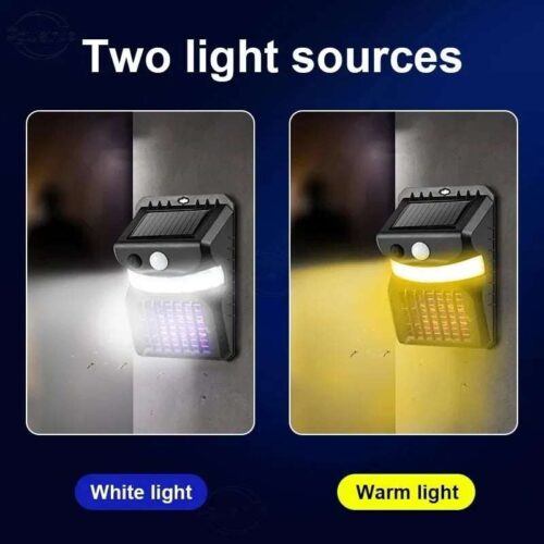 Solarna UV Lampa Za Komarce i Reflektor