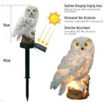 Solarna Lampa Za Dvorište - Sova Solarna Lampa Za Dvorište - Sova