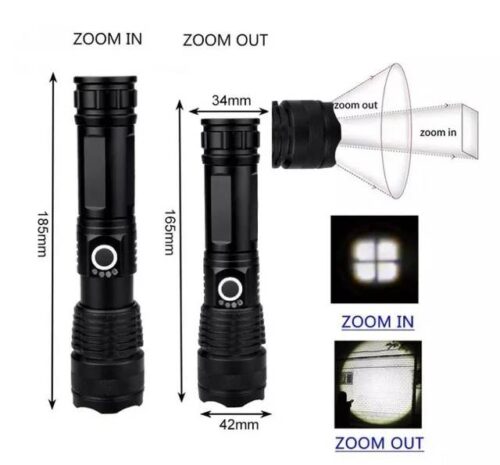 Baterijska Lampa Sa Zoomom
