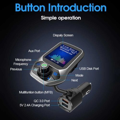Bluetooth MP3 Transmiter Za Auto
