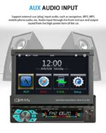 Bluetooth Radio Sa Zadnjom Kamerom i Teleskopskim Ekranom Bluetooth Radio Sa Zadnjom Kamerom i Teleskopskim Ekranom
