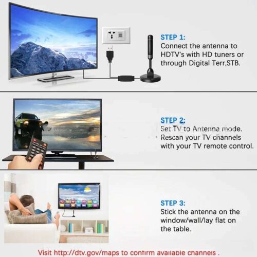 HDTV Antena sa DVB-T dualnim pojačivačem