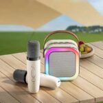 Mini Bluetooth Mikrofon Sa Dva Zvučnika Mini Bluetooth Mikrofon Sa Dva Zvučnika
