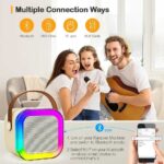 Mini Bluetooth Mikrofon Sa Dva Zvučnika Mini Bluetooth Mikrofon Sa Dva Zvučnika