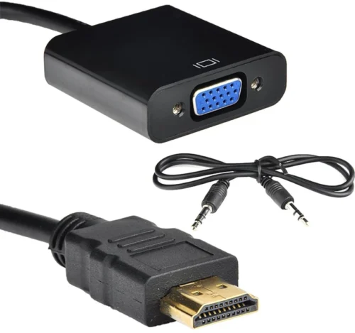 HDMI Na VGA Adapter + AUX kabl