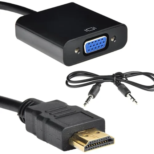 HDMI Na VGA Adapter + AUX kabl