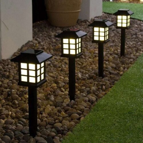 Solarna Dekorativna Lampa Za Dvorište