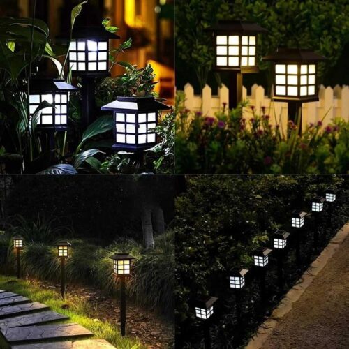 Solarna Dekorativna Lampa Za Dvorište