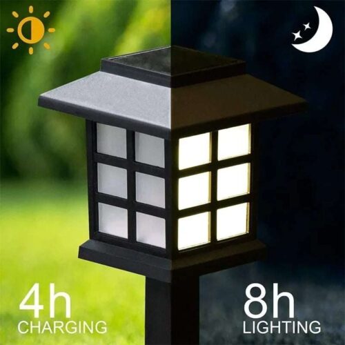 Solarna Dekorativna Lampa Za Dvorište