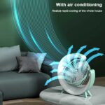 Stoni Ventilator Sa 3 Brzine i Svetlom Stoni Ventilator Sa 3 Brzine i Svetlom
