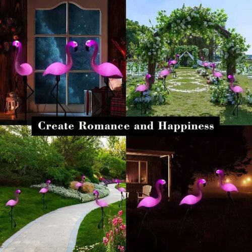 Solarna Lampa Flamingo