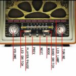 Retro Bluetooth Zvucnik sa Radiom Retro Bluetooth Zvucnik sa Radiom