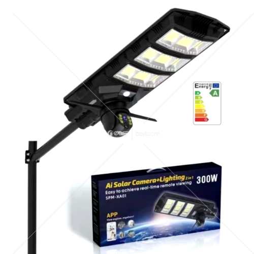 Solarni Reflektor Sa Kamerom 300W