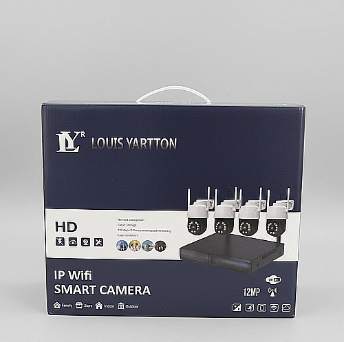 Bežični Video Nadzor 12MP – 4 IP Kamere