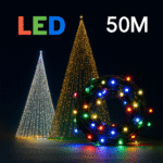 Novogodišnje LED lampice 50m za jelku i kućnu dekoraciju Novogodišnje LED lampice 50m za jelku i kućnu dekoraciju