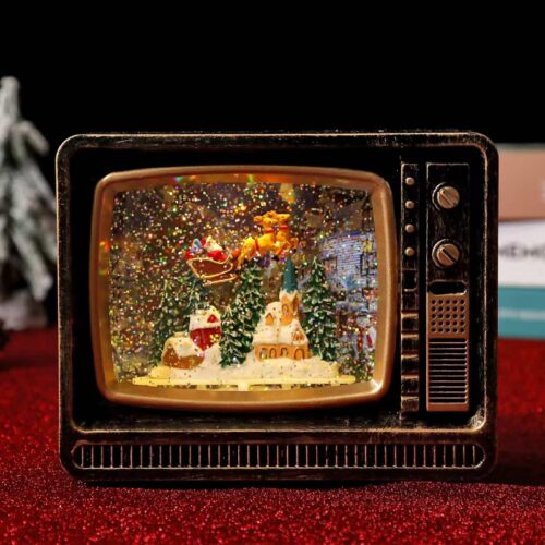 Retro Novogodišnji TV Fenjer