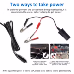 Auto Kompresor 12V sa Setom za Krpljenje Guma Auto Kompresor 12V sa Setom za Krpljenje Guma