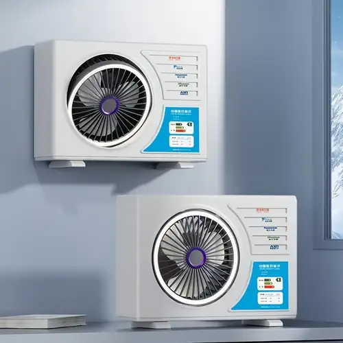 Mini USB ventilator sa LED svetlom prenosivi stoni ventilator